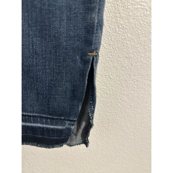 Judy Blue Women's Skinny Fit Jeans Size 1/25 Dark Wash Denim Stretch Raw Hem - Picture 9 of 15